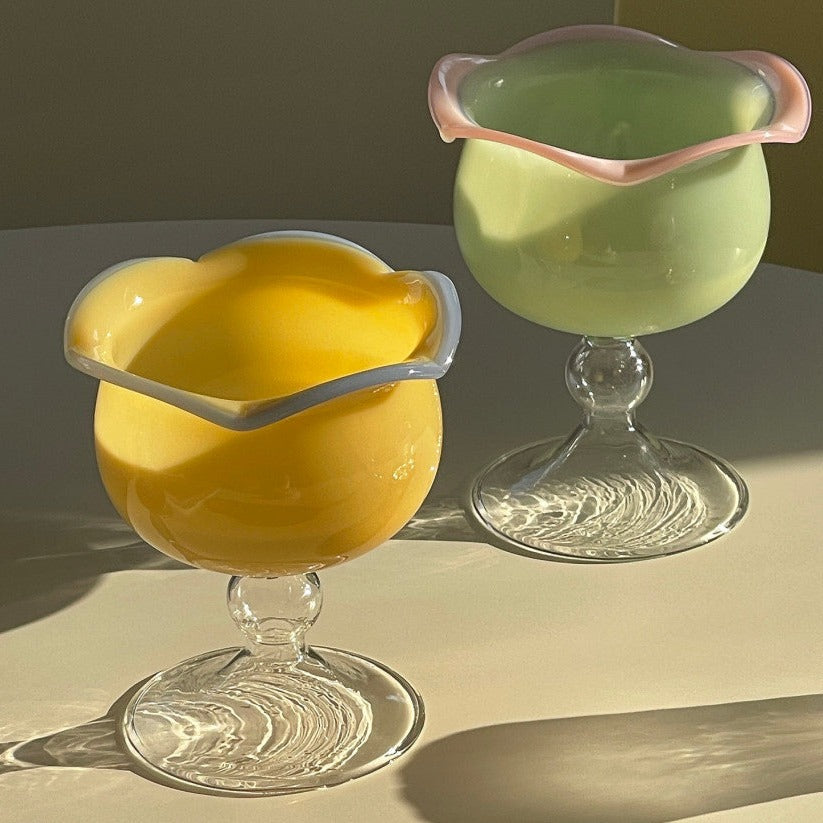 Flower stand glass