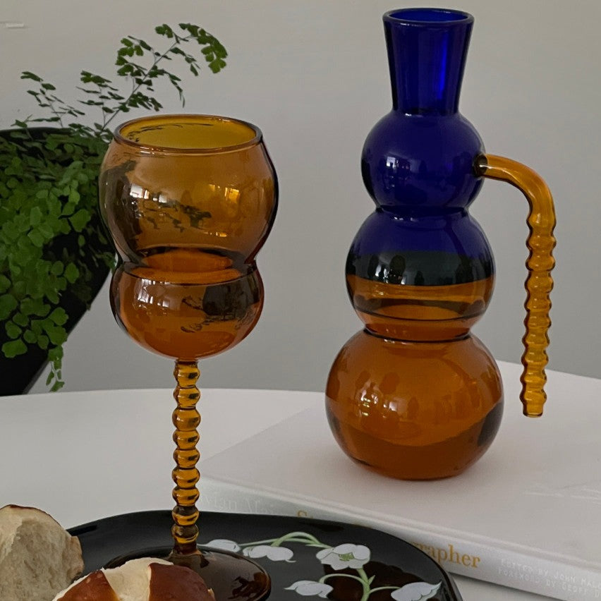 Bonbon colorful glass・pitcher