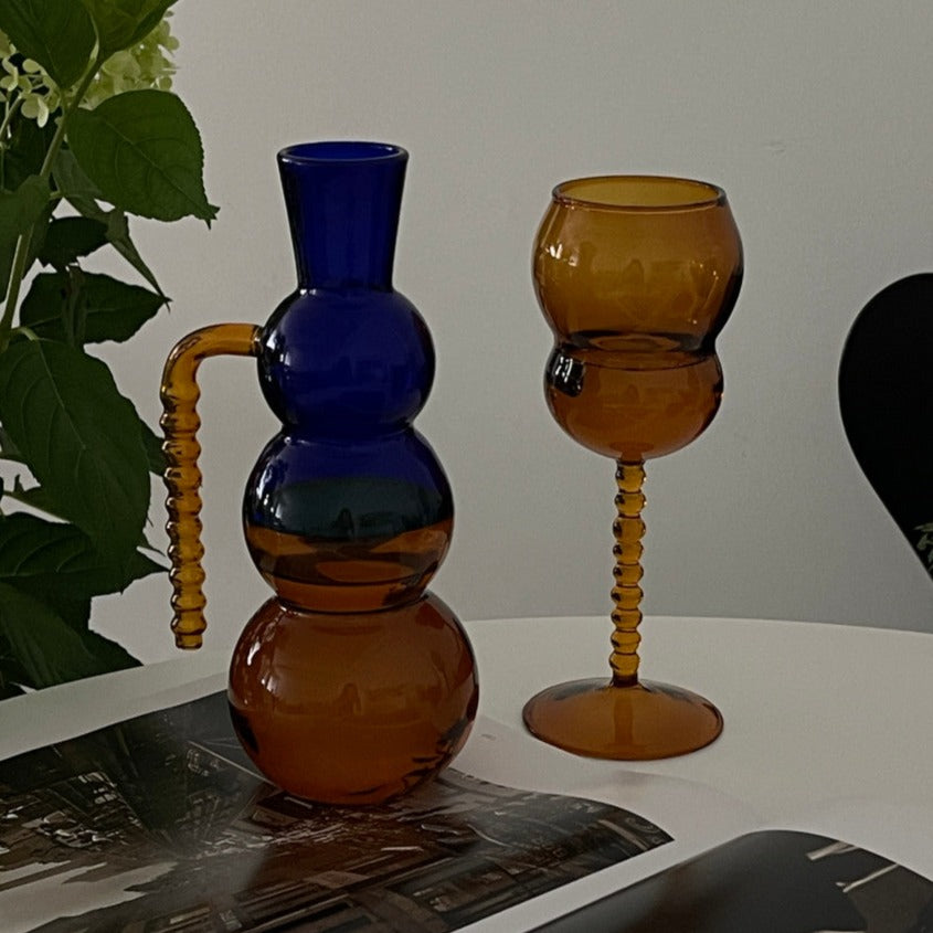 Bonbon colorful glass・pitcher