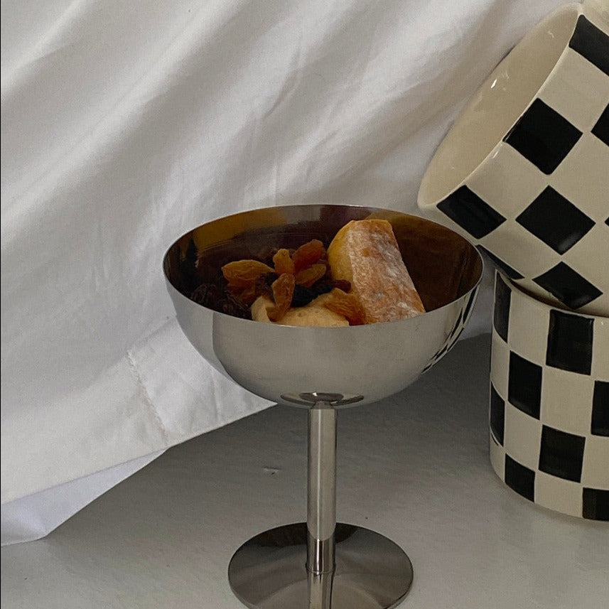 Stainless silver cup