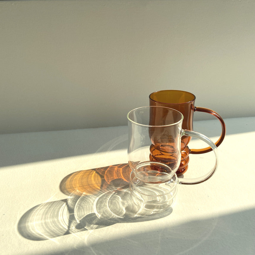 Coffee glass mug