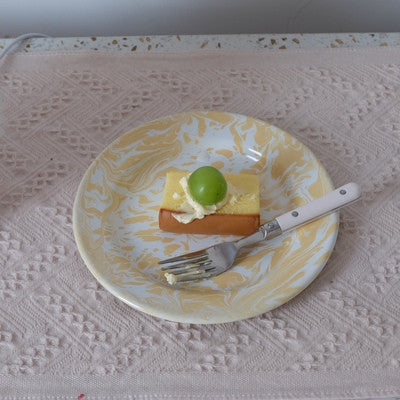 Marble mug・plate