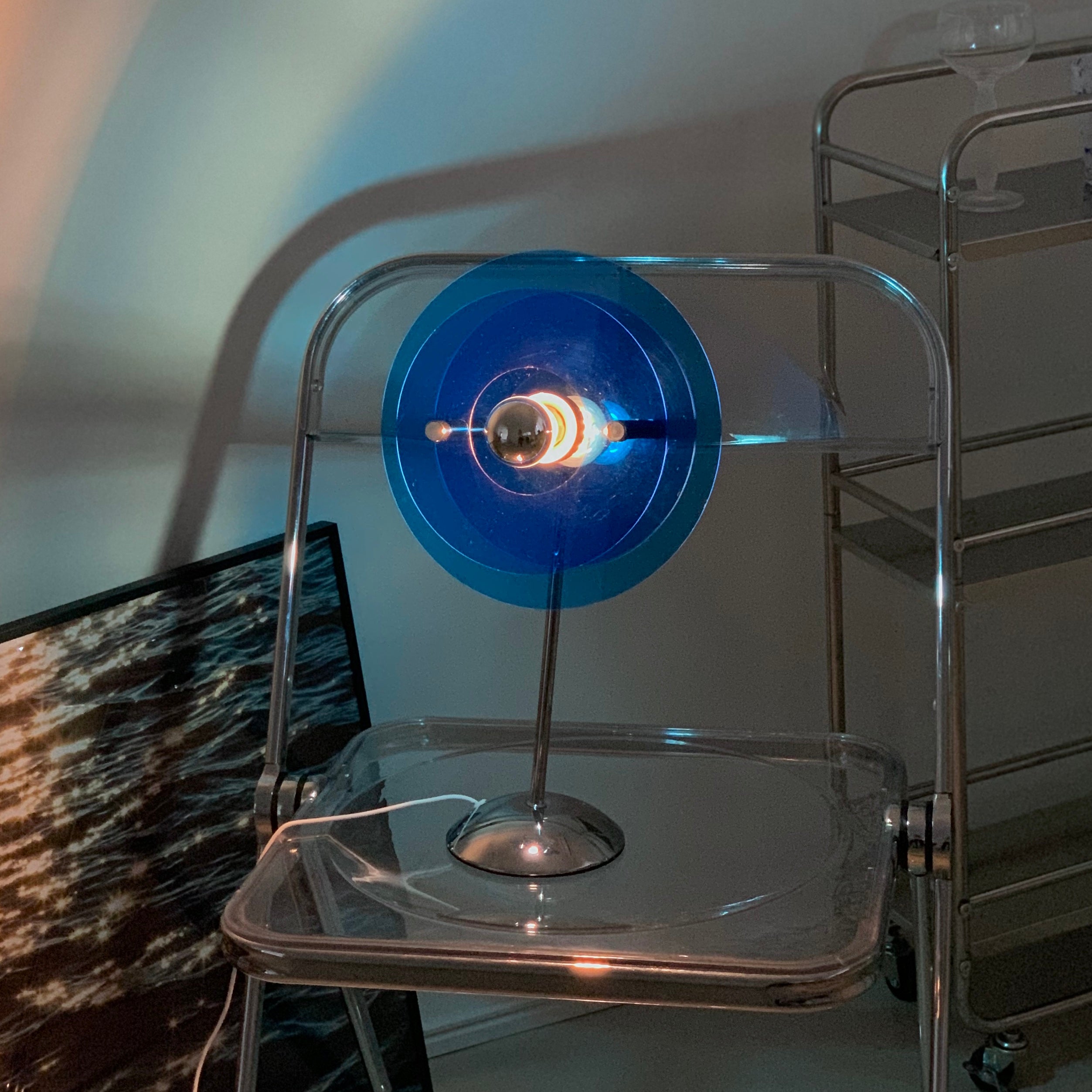 Colorful layer lamp
