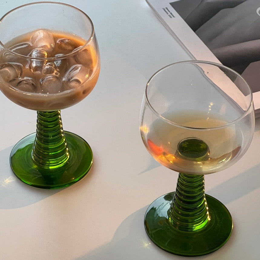 Twist stand glass