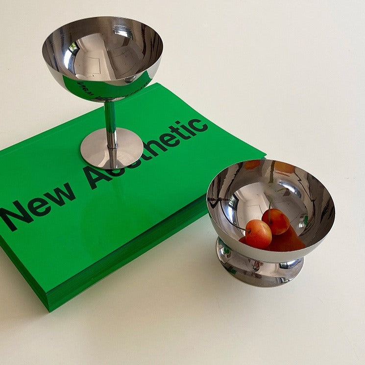 Stainless silver cup