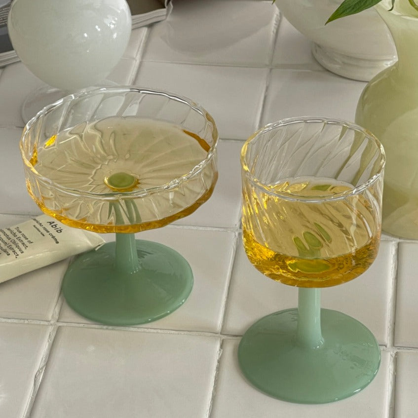 Ice stand glass