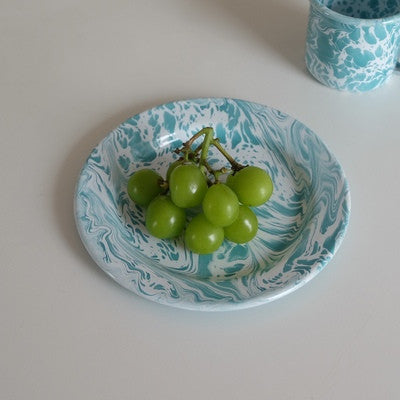 Marble mug・plate