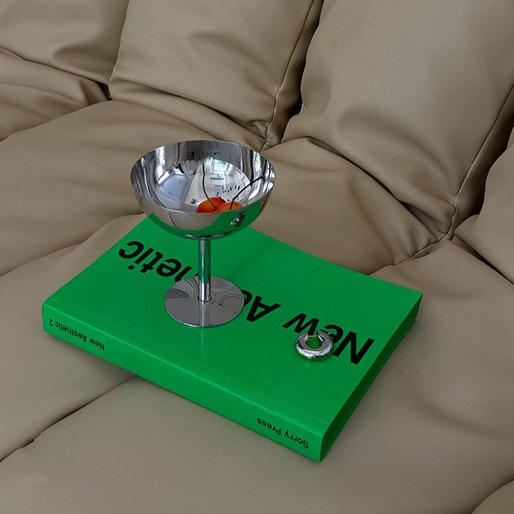 Stainless silver cup