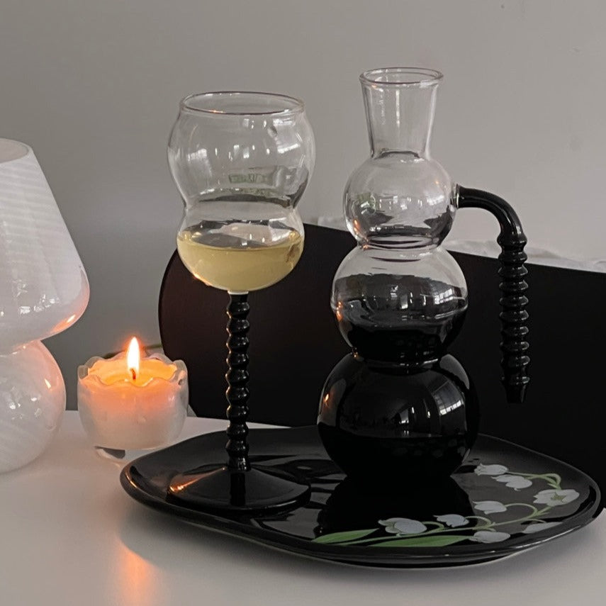 Bonbon colorful glass・pitcher