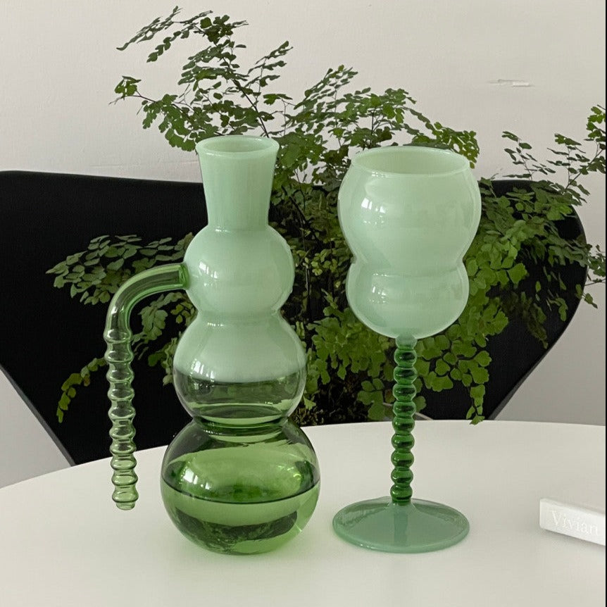 Bonbon colorful glass・pitcher