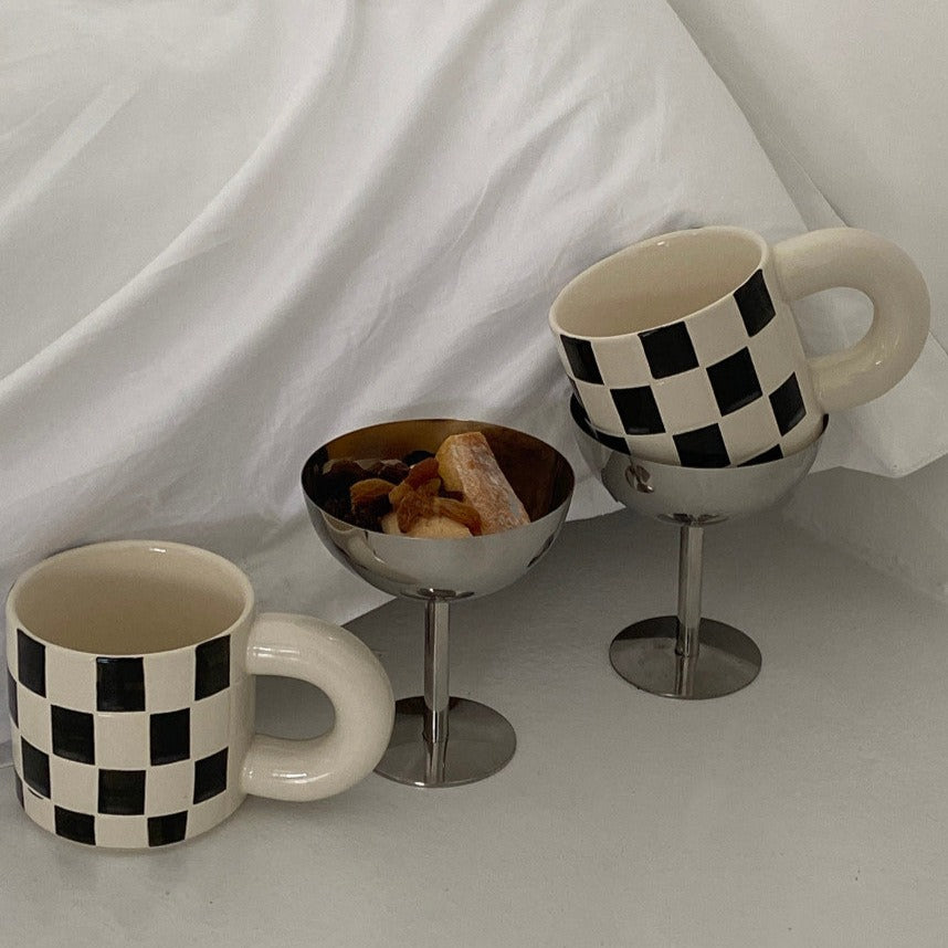 Stainless silver cup