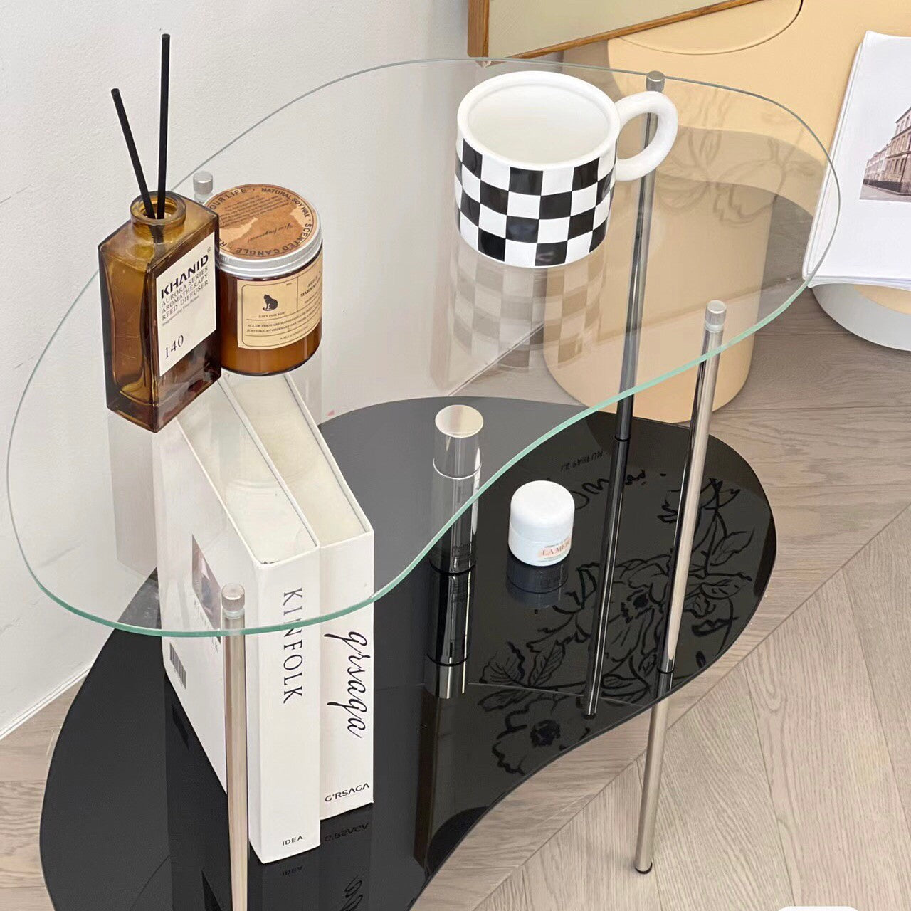 T12 Bilayer puddle table