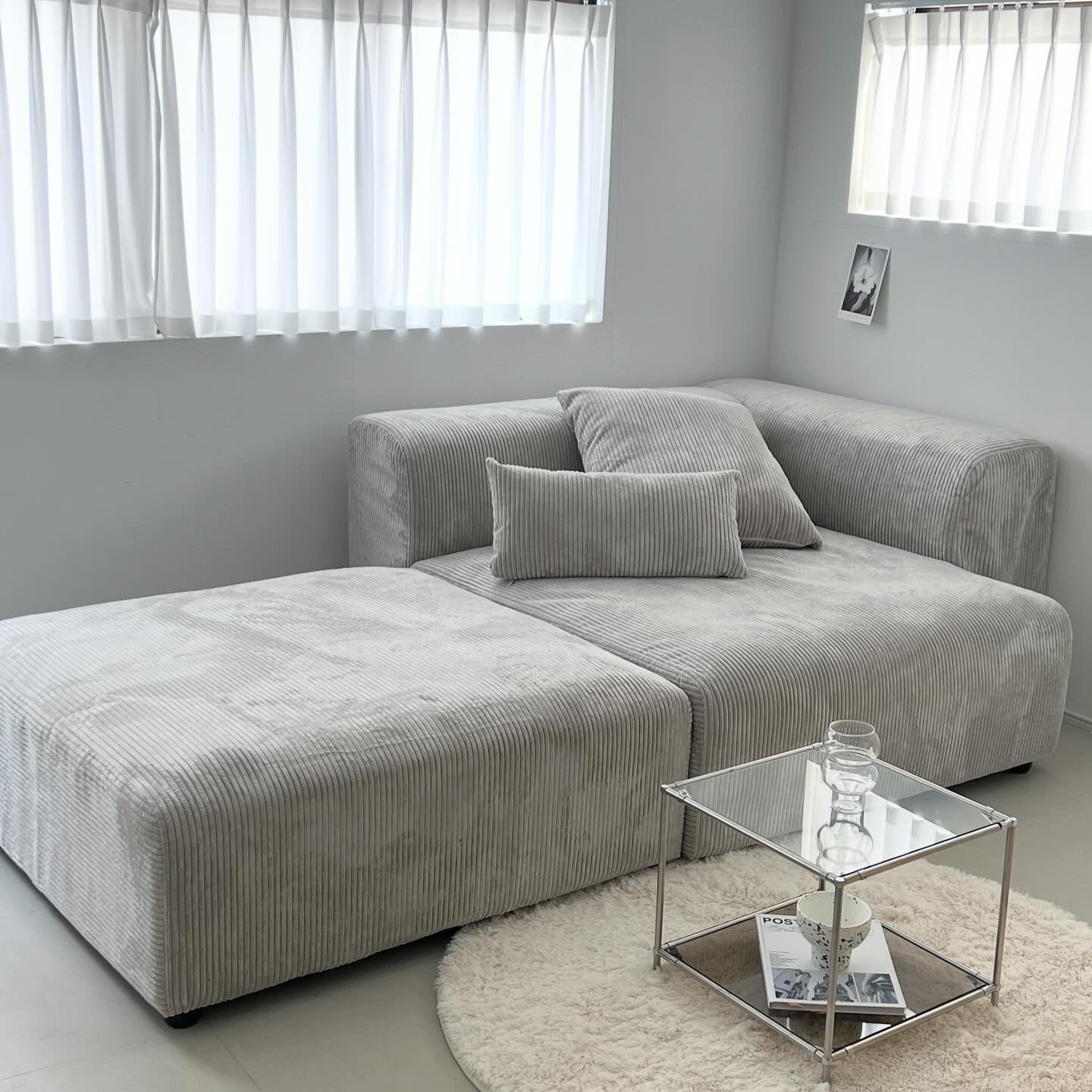 Corduroy Modular Sofa