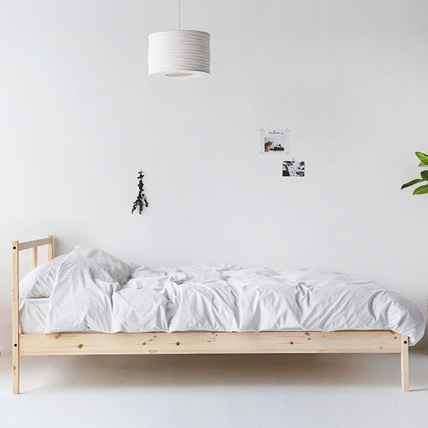 【Market B】FRUGA Wood modern bed -シングル-