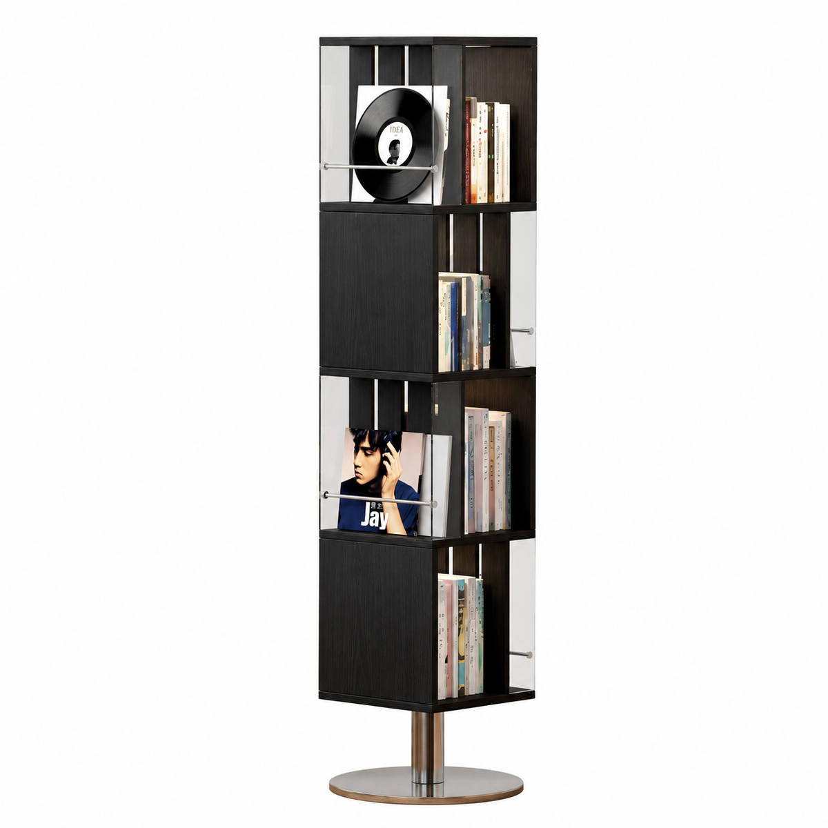 S7 Mirror Column Bookshelf