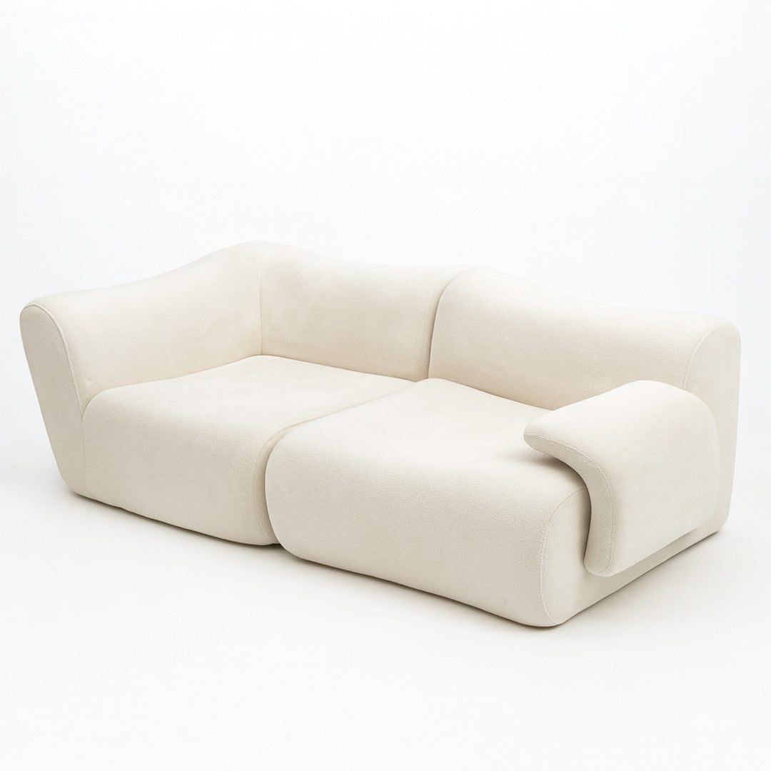 Smooth modular sofa