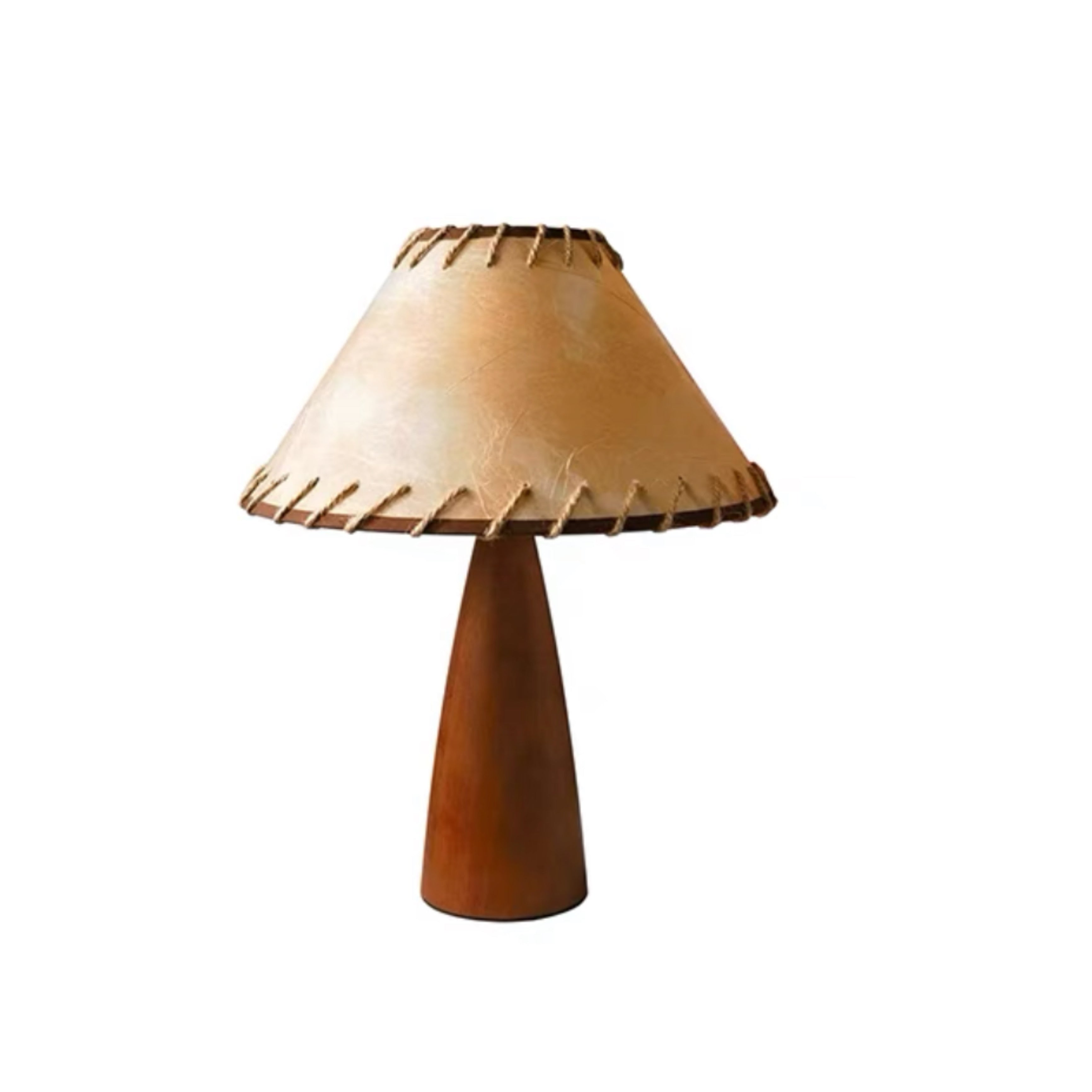 R48 natural casquette lamp