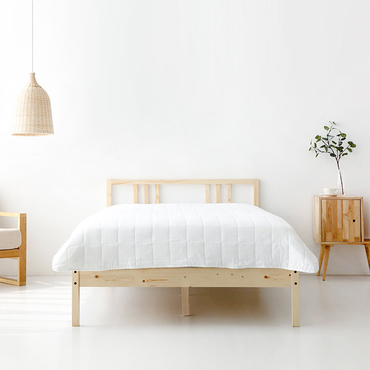 【Market B】FRUGA Wood modern bed -スーパーシングル-