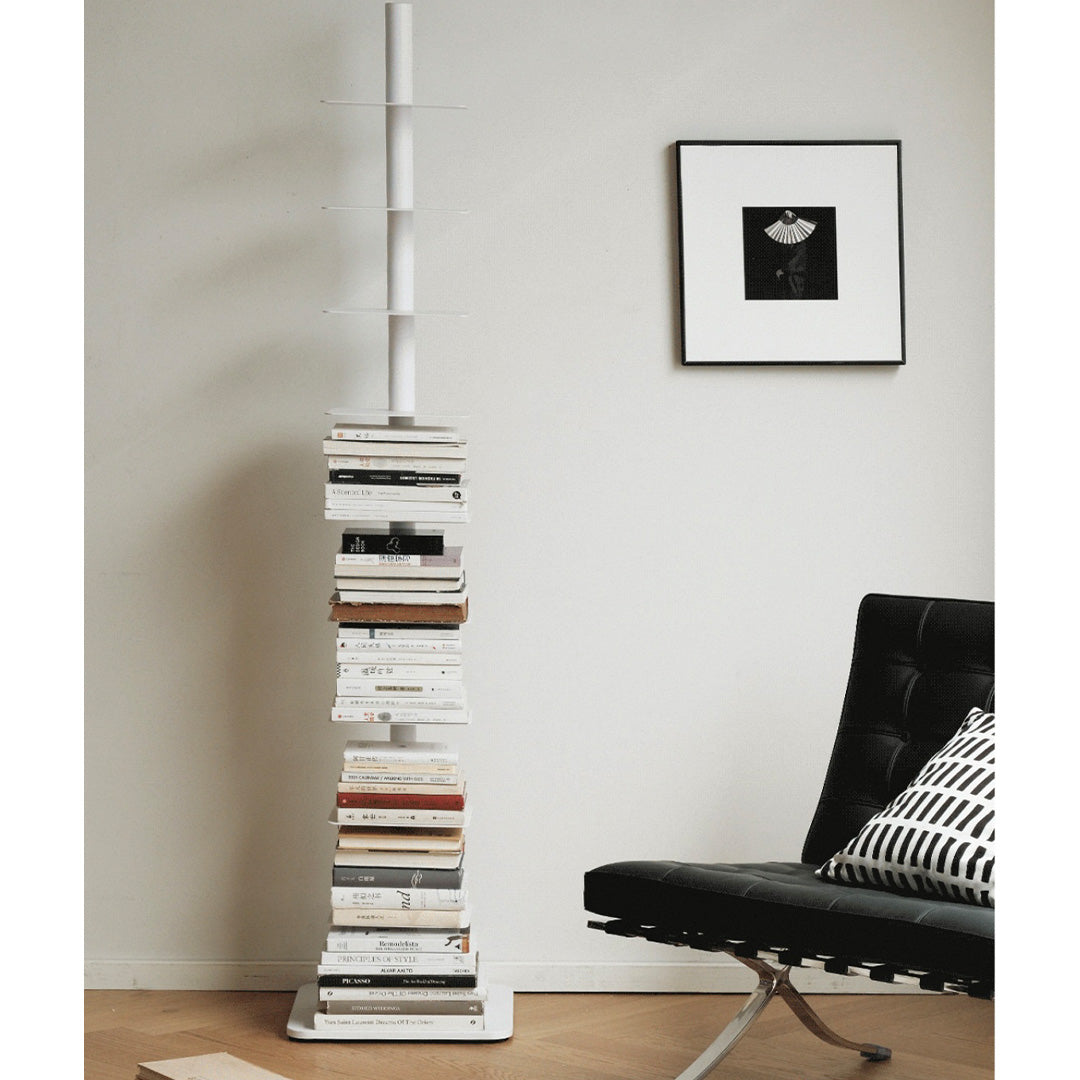 Rotate tower shelf