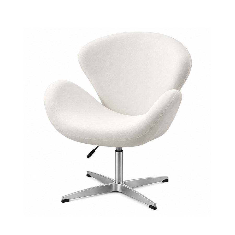 C47 White Round Chair