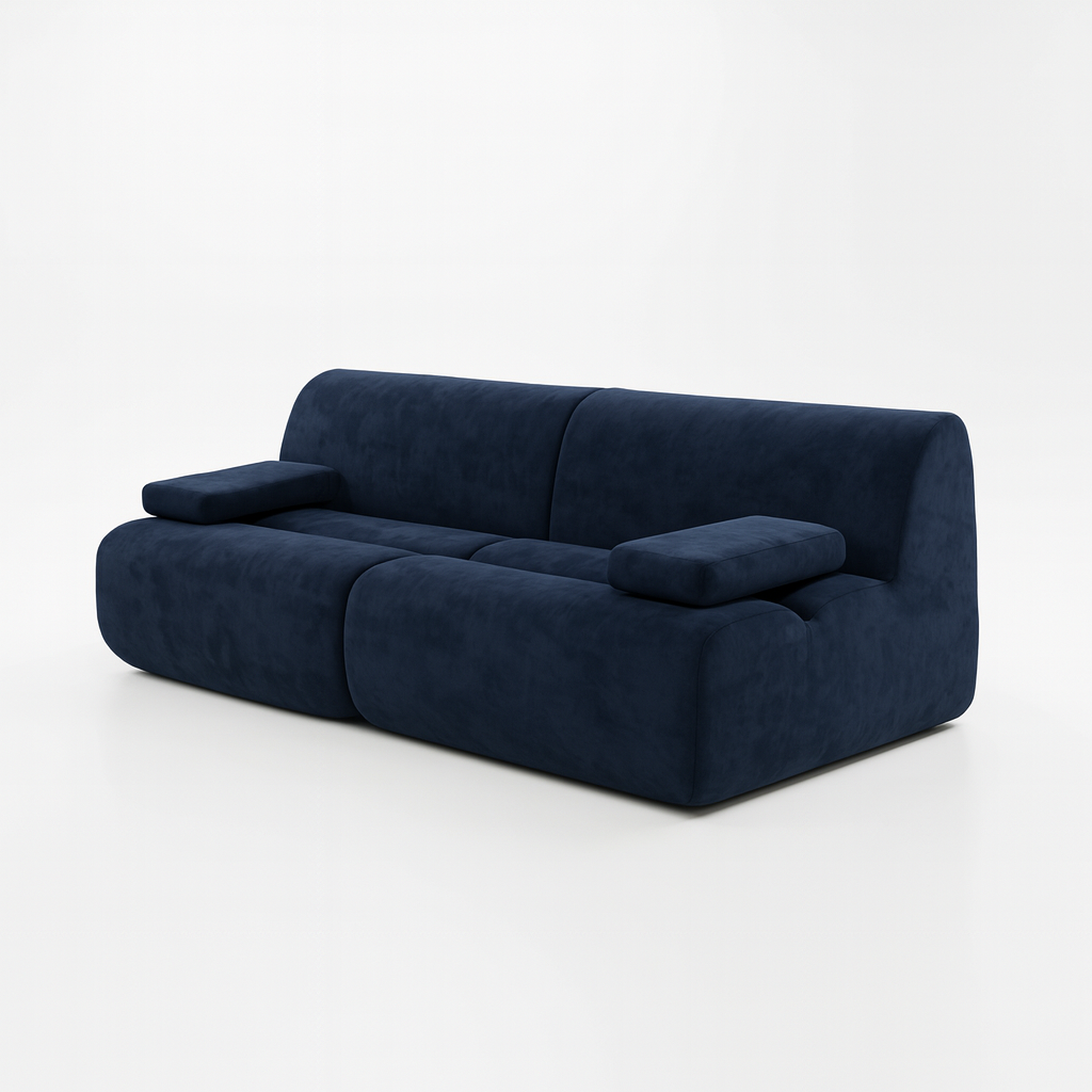 Bamboo modular sofa
