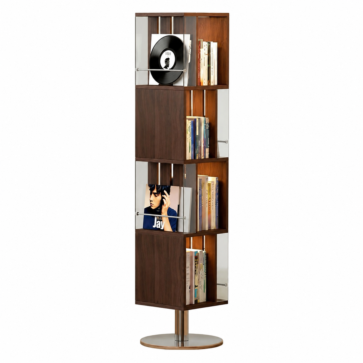 S7 Mirror Column Bookshelf