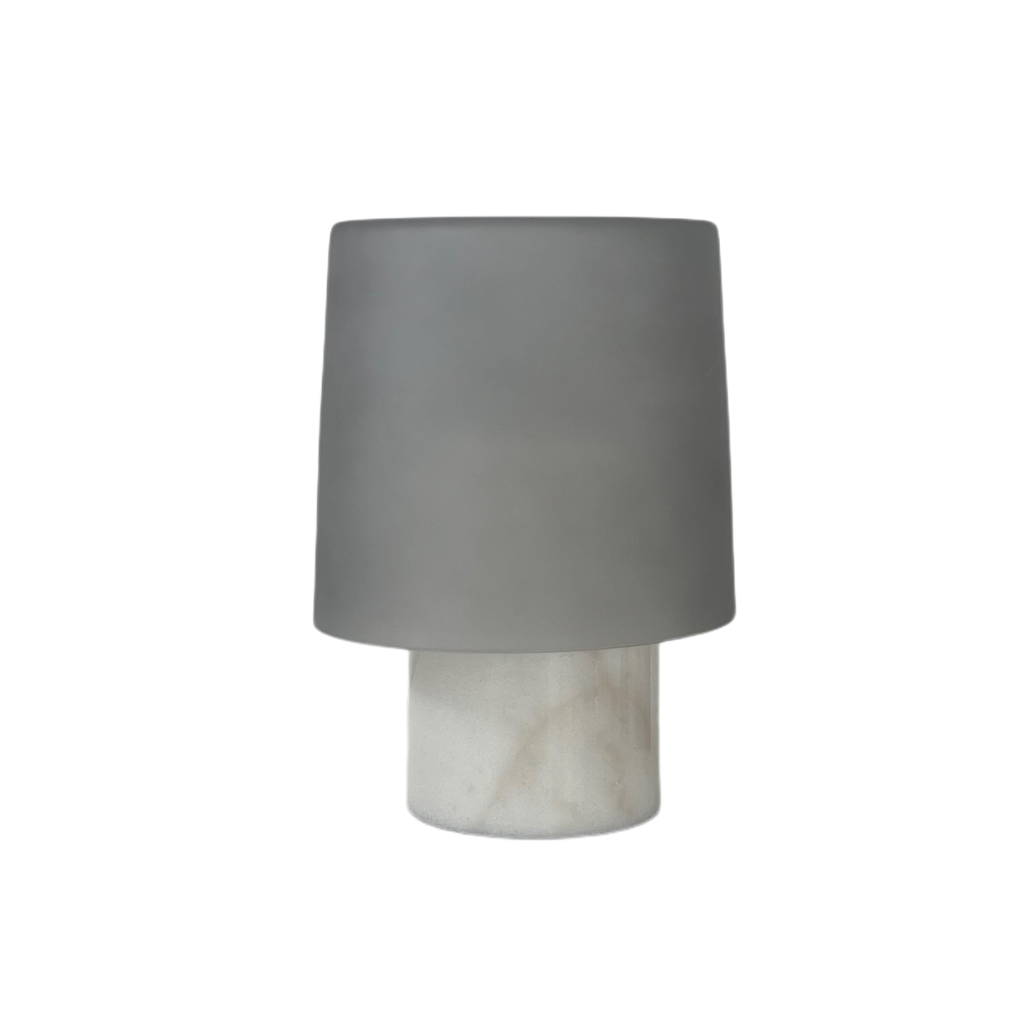 Stone modern lamp