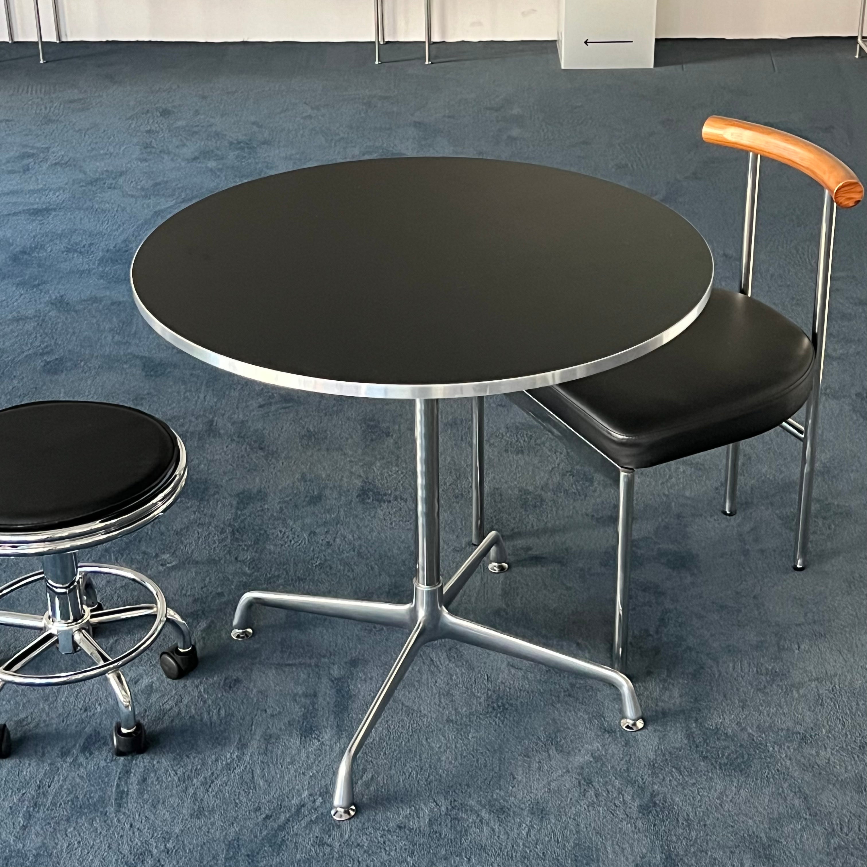 【即納】T31 Circle silverframe table