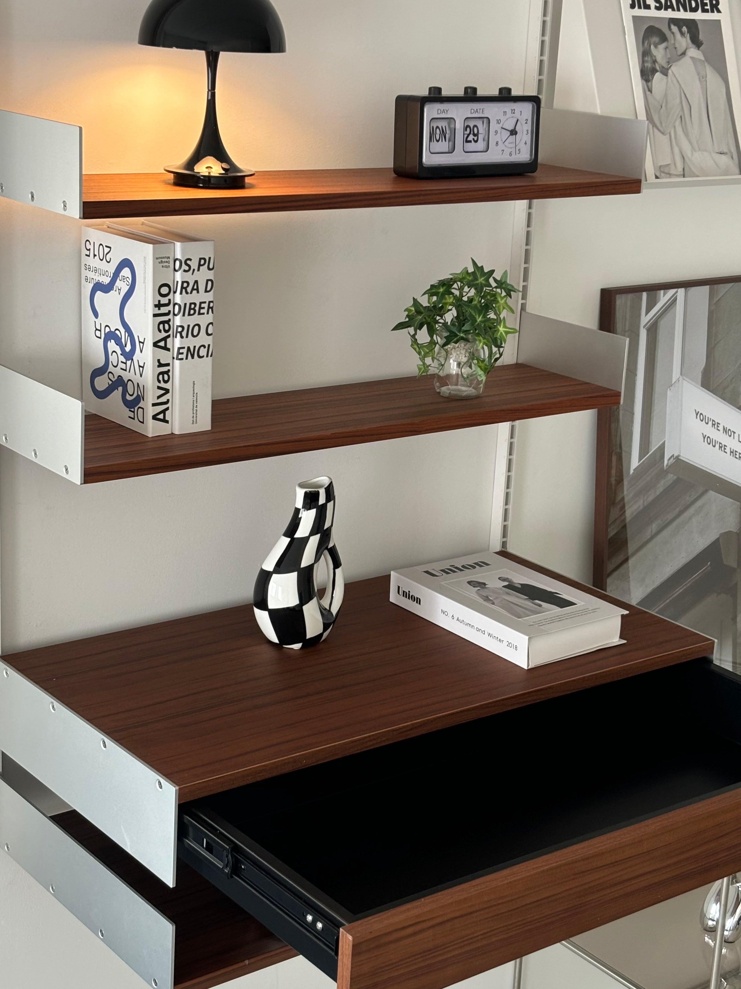 【STEEL WOOD】System shelf -ラック-