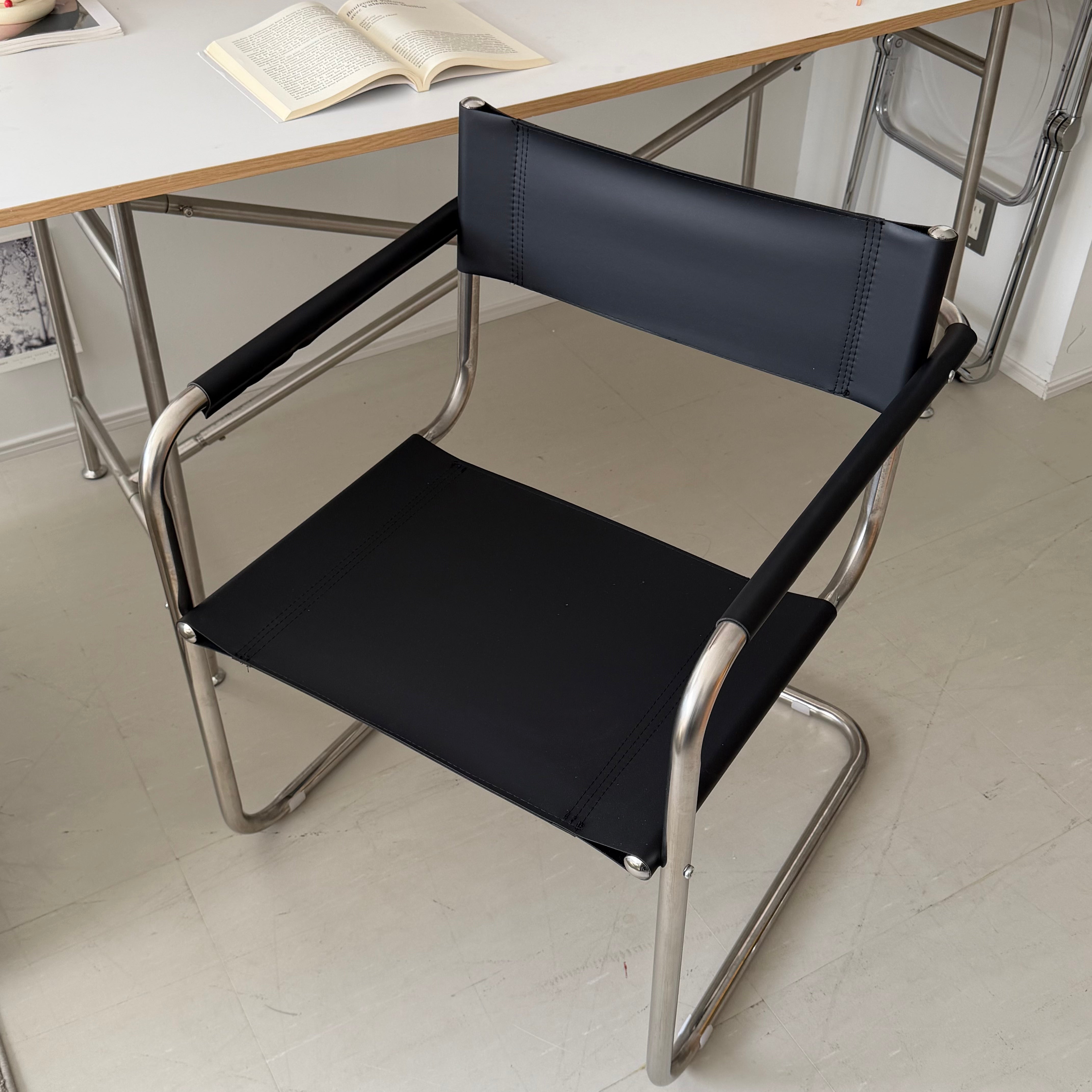 【B-SALE】C4 Stainless Arm Chair