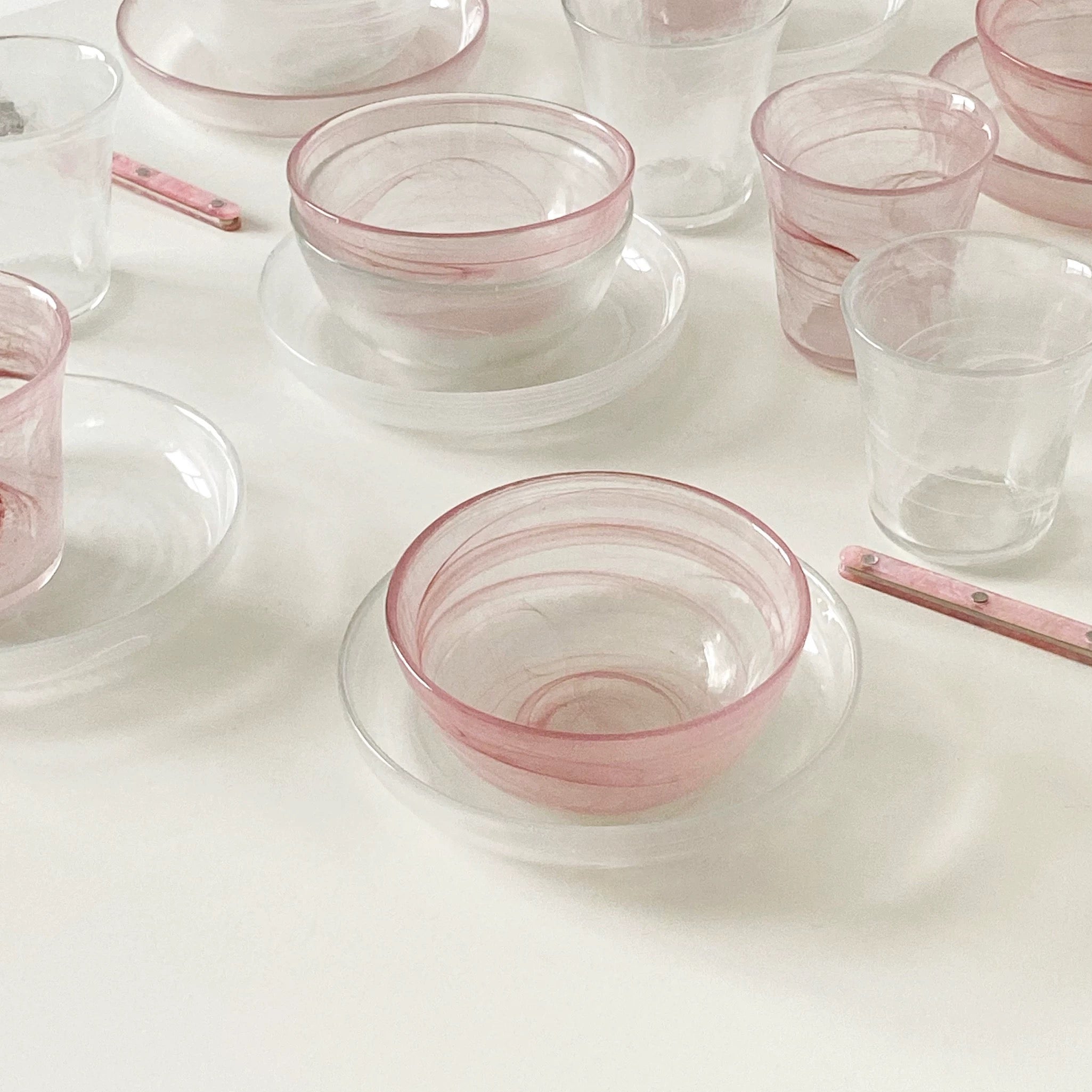 Glassball plate
