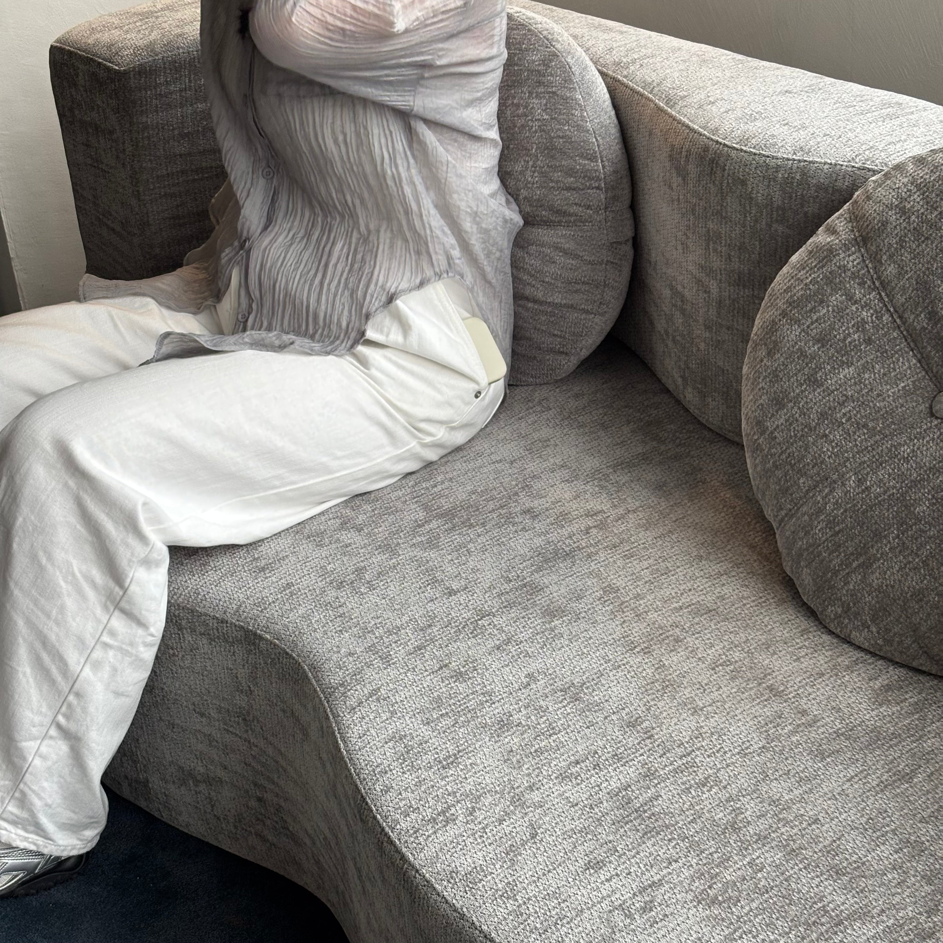 Wavy bed sofa