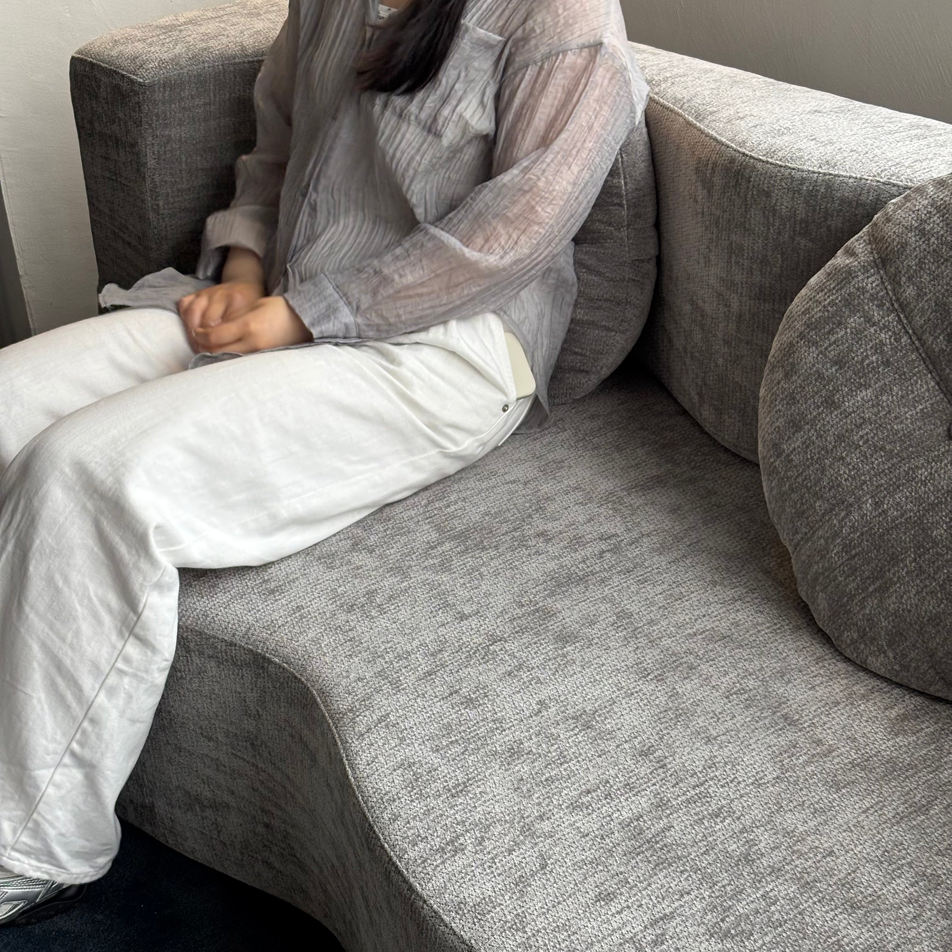 Wavy bed sofa