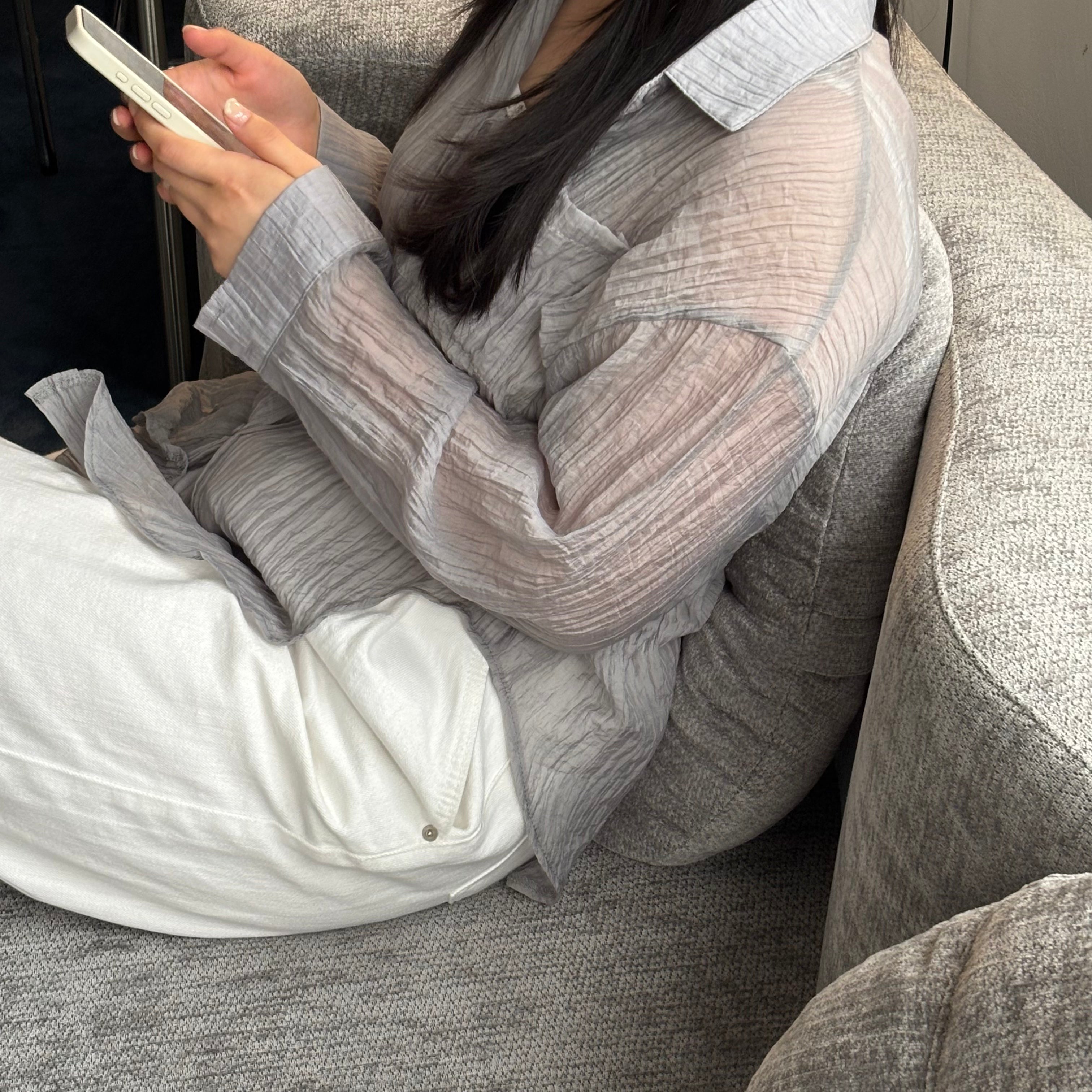 Wavy bed sofa