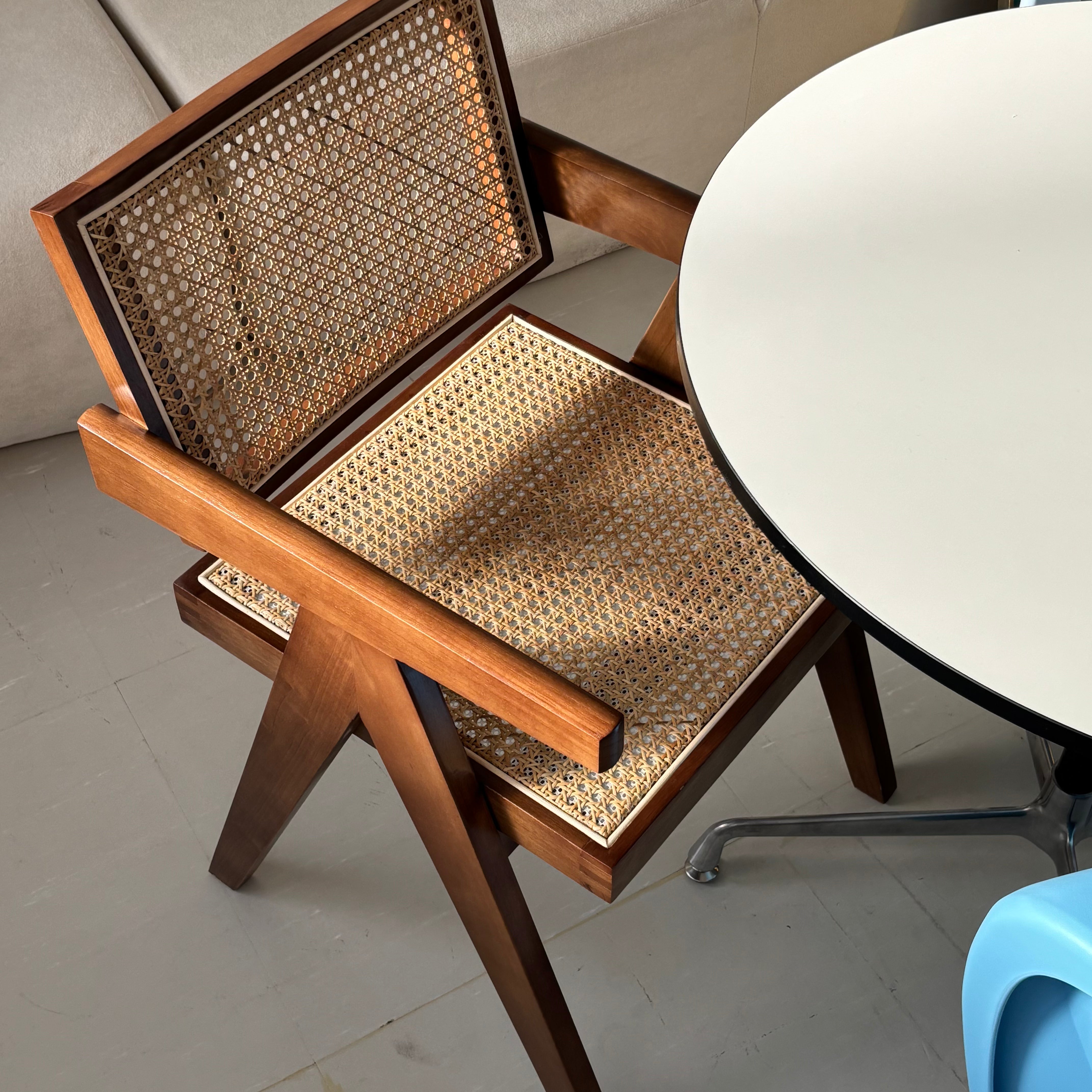 C36 Rattan Wood Chair