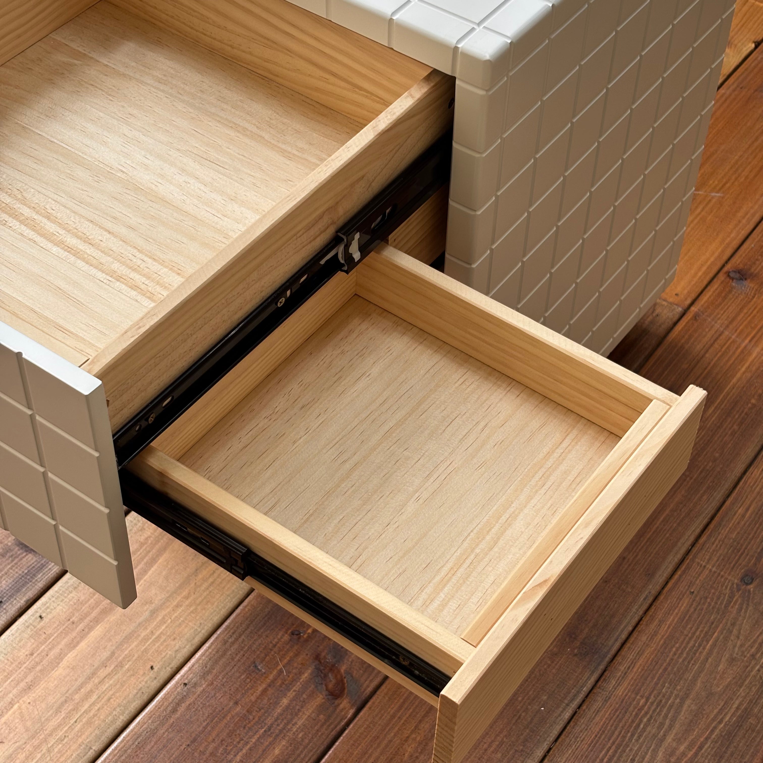 Custom tile storage