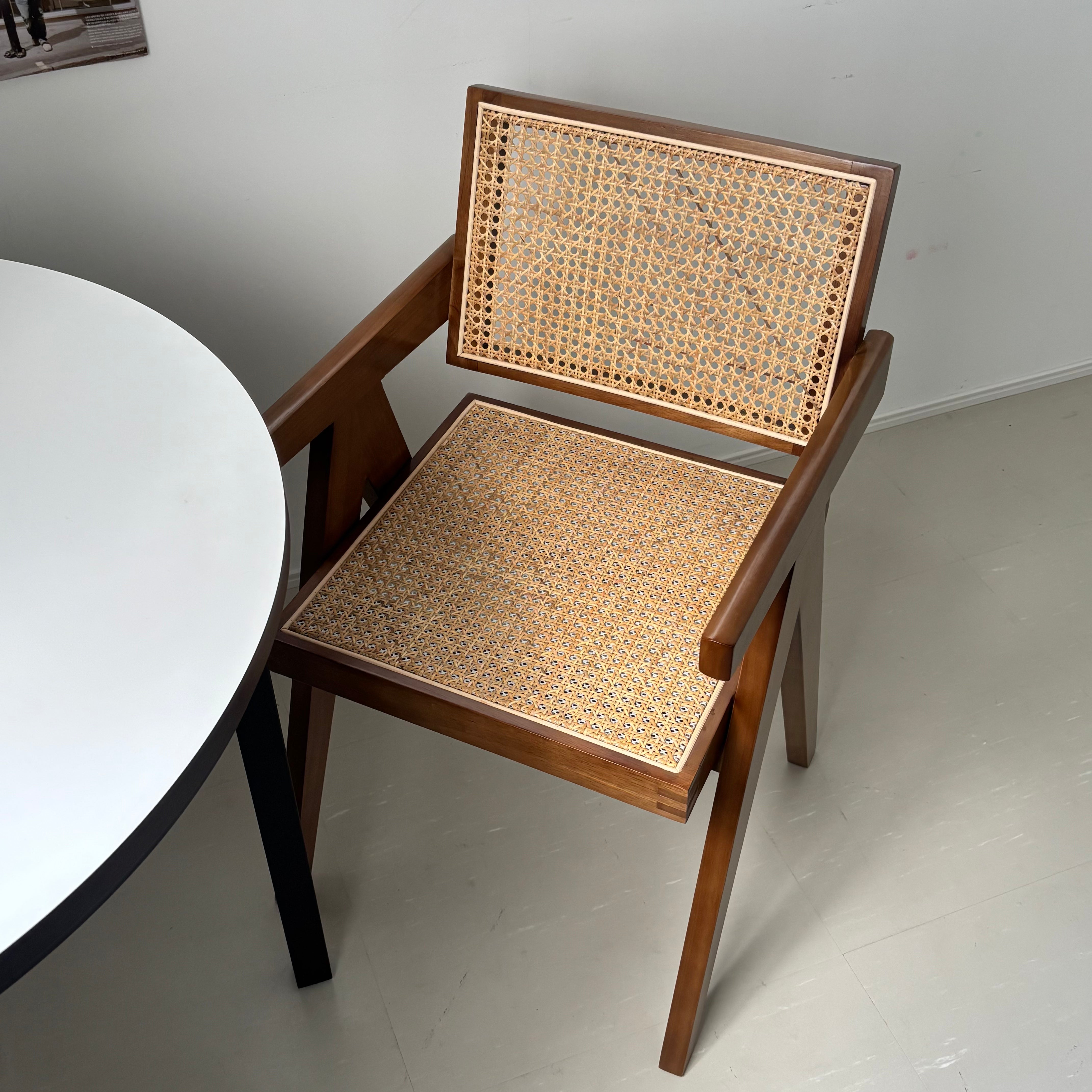 【B-SALE】C36 Rattan Wood Chair