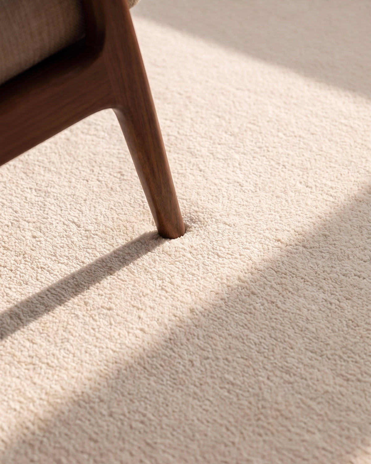 Plain Rug - Bone White