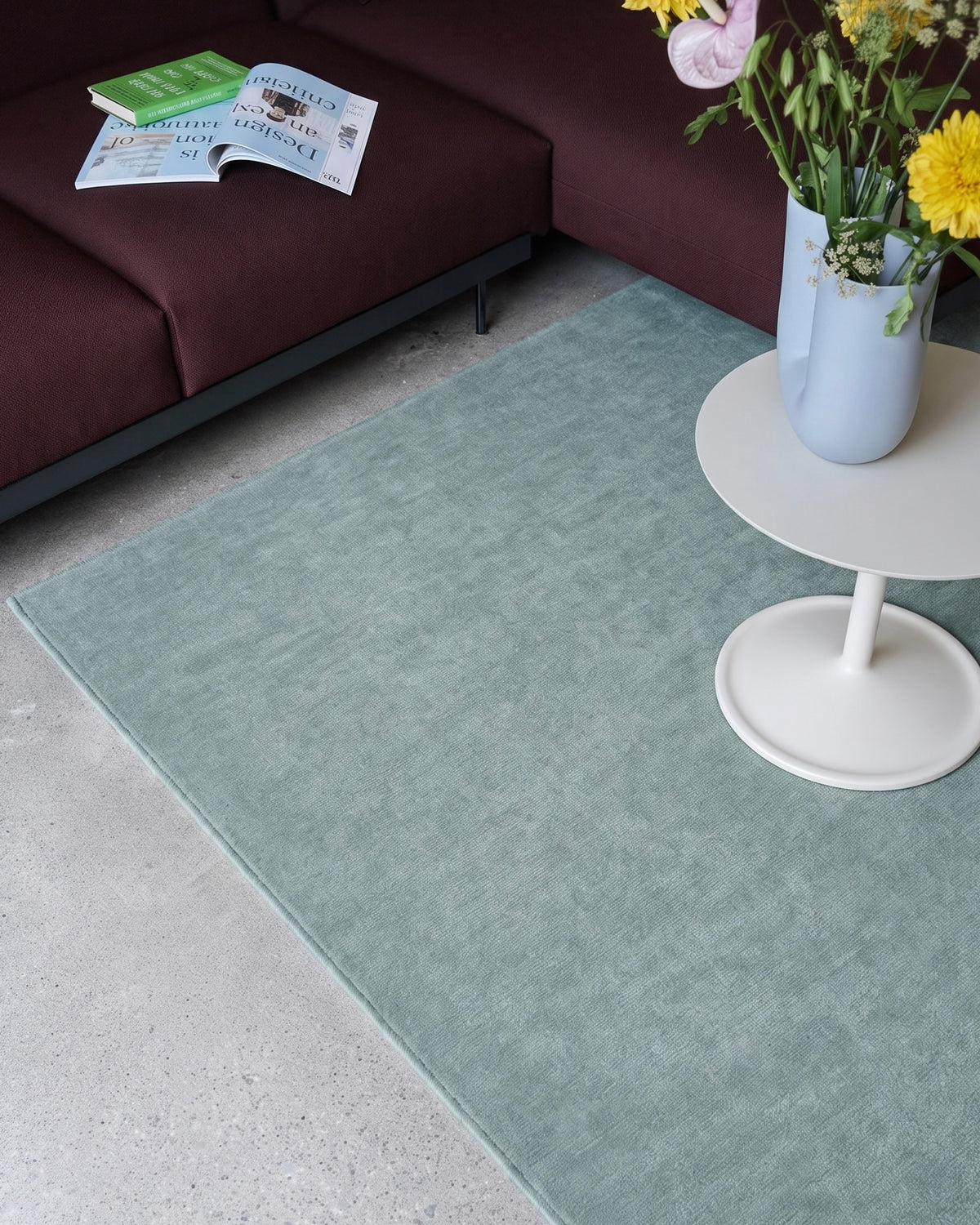 Plain Rug - Sage