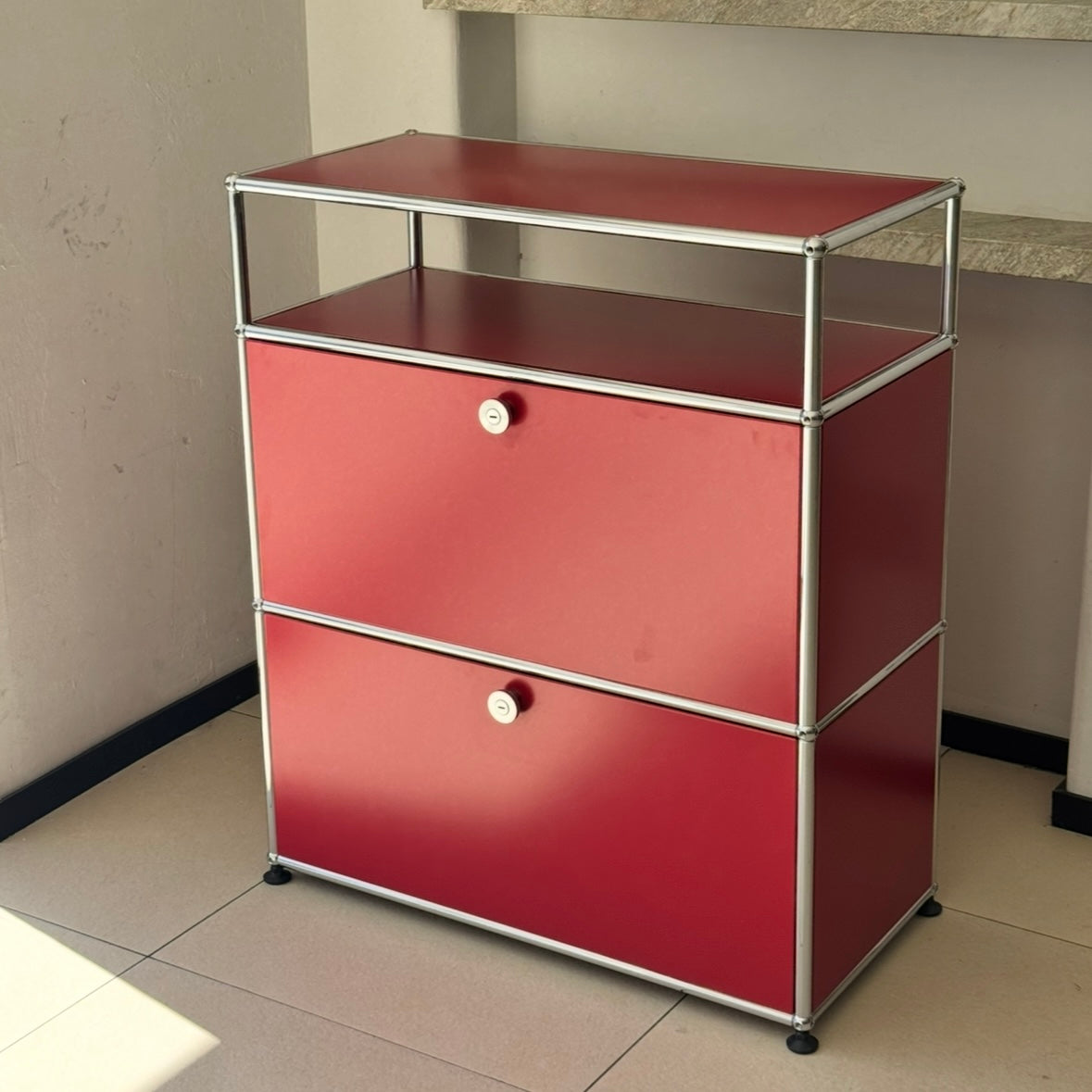 Custom module lock rack