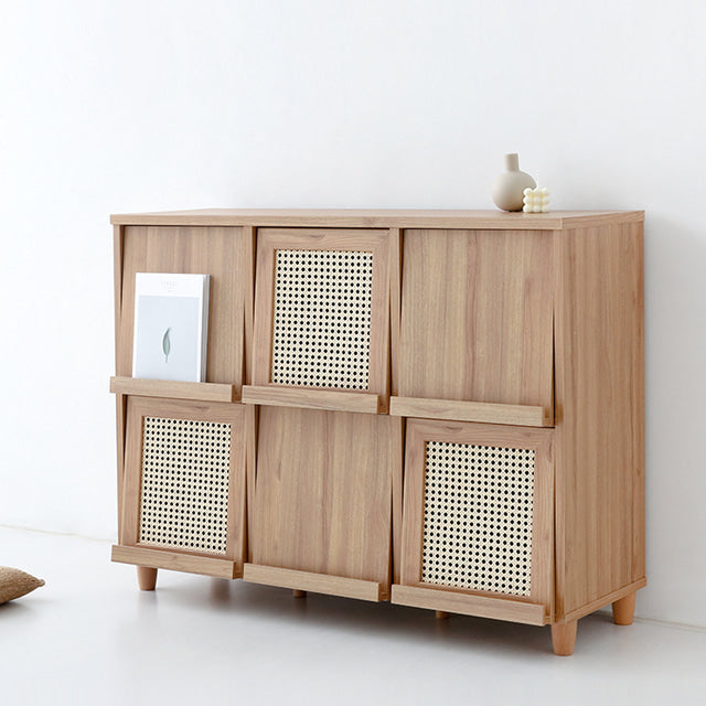 【Market B】BENTAN Natural wood cabinet rack