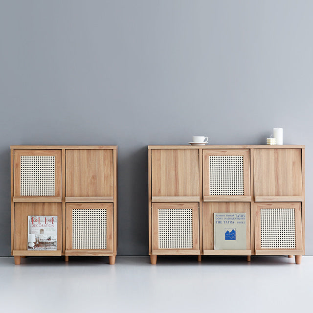 【Market B】BENTAN Natural wood cabinet rack