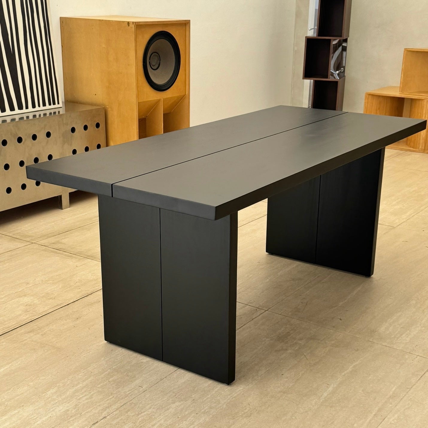 T51 Black Wood Table