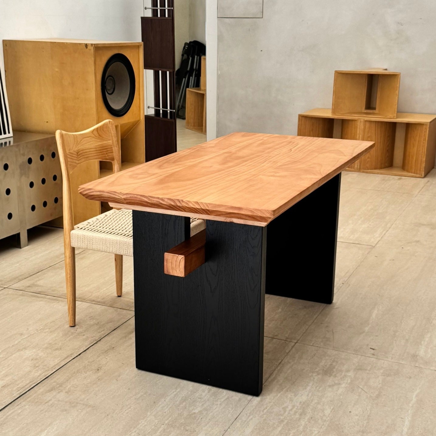 T52 Beam Wood Table