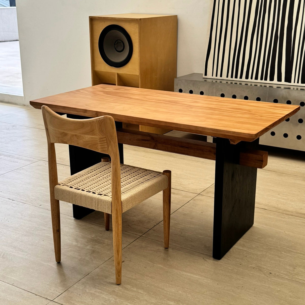 T52 Beam Wood Table
