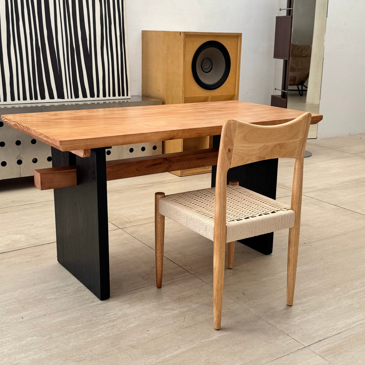 T52 Beam Wood Table