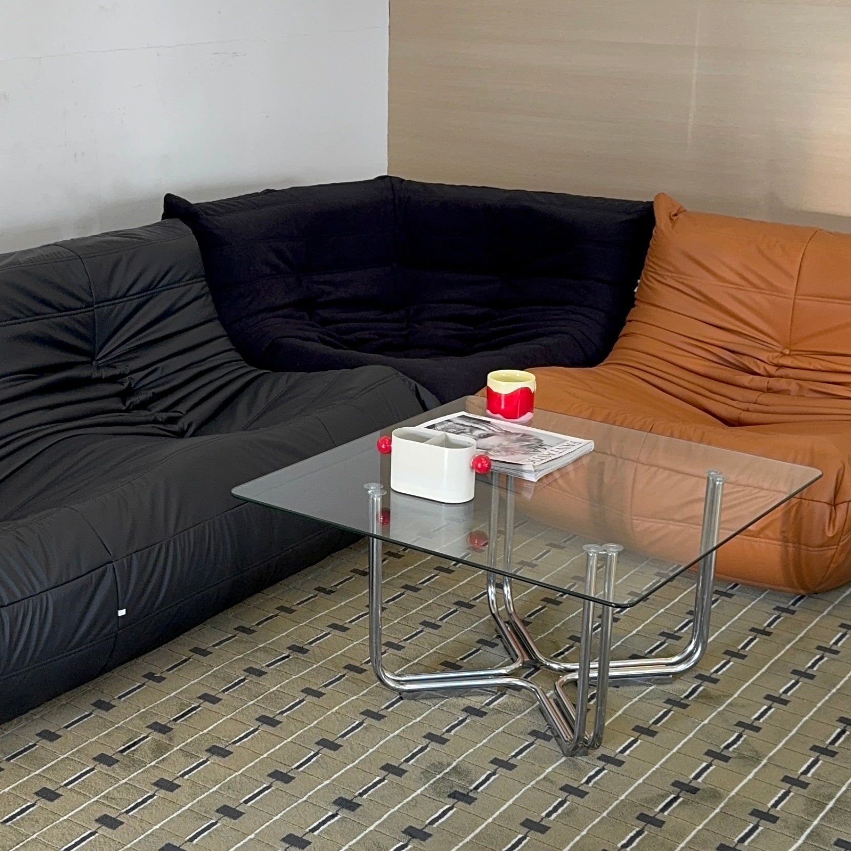 Float glass table