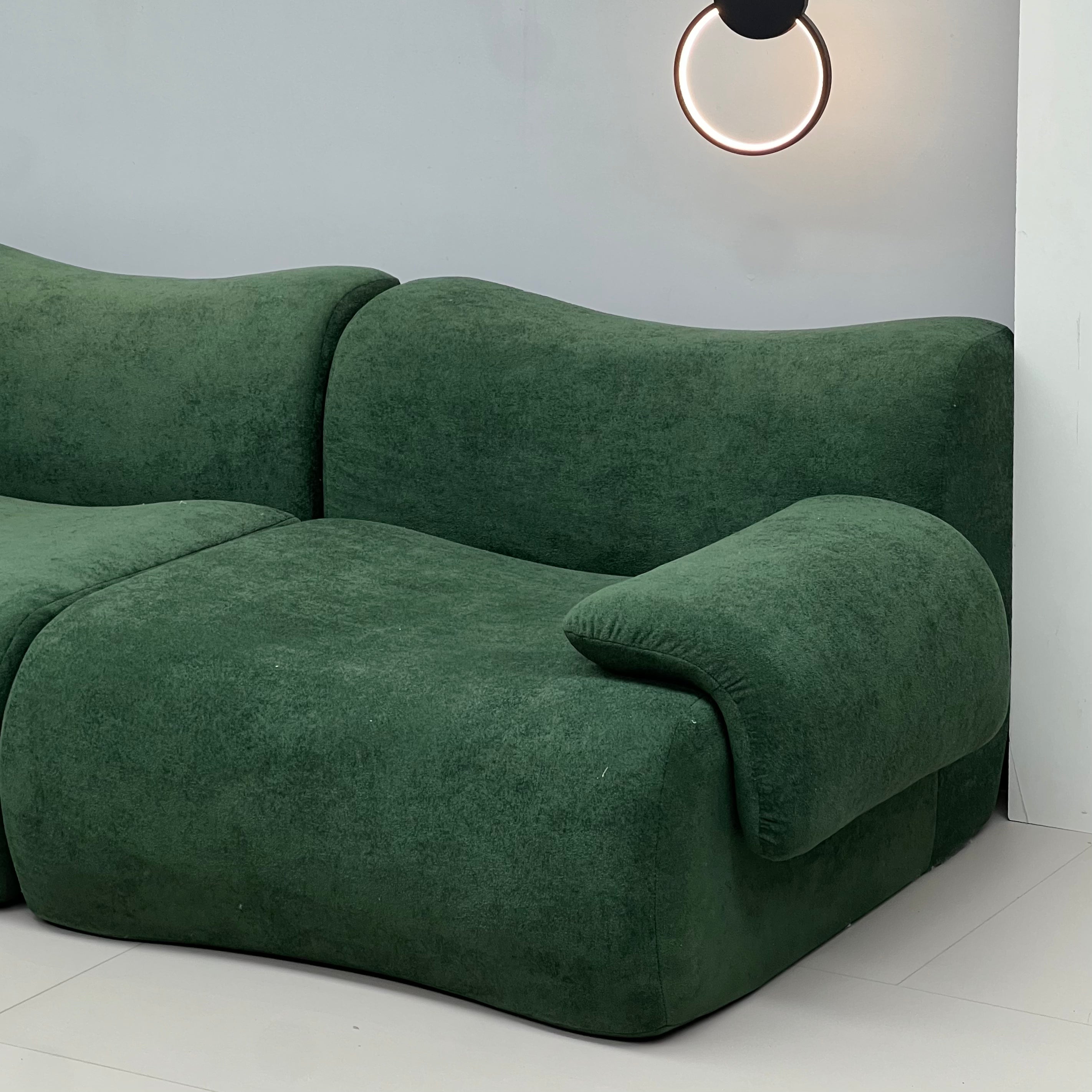 Smooth modular sofa