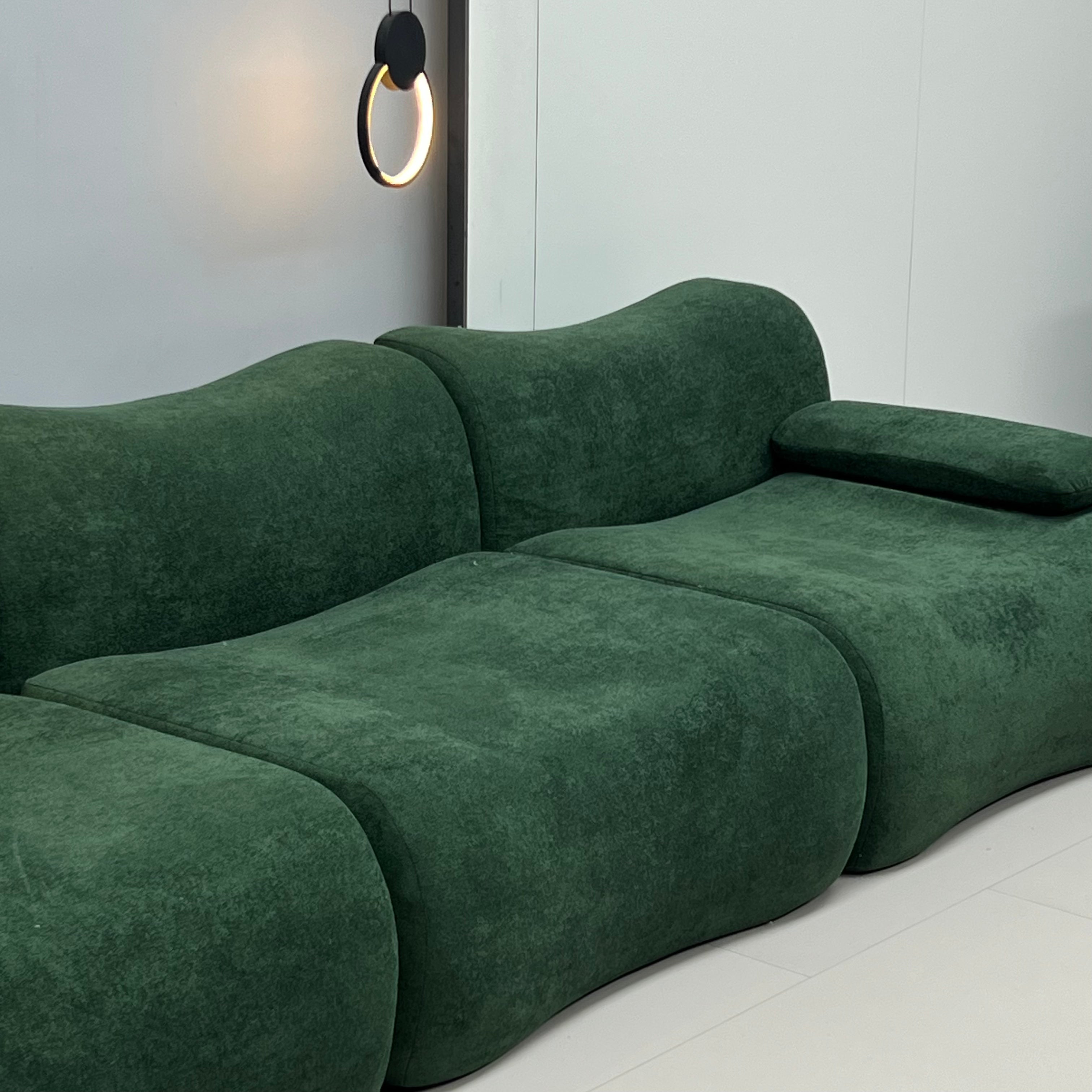 Smooth modular sofa