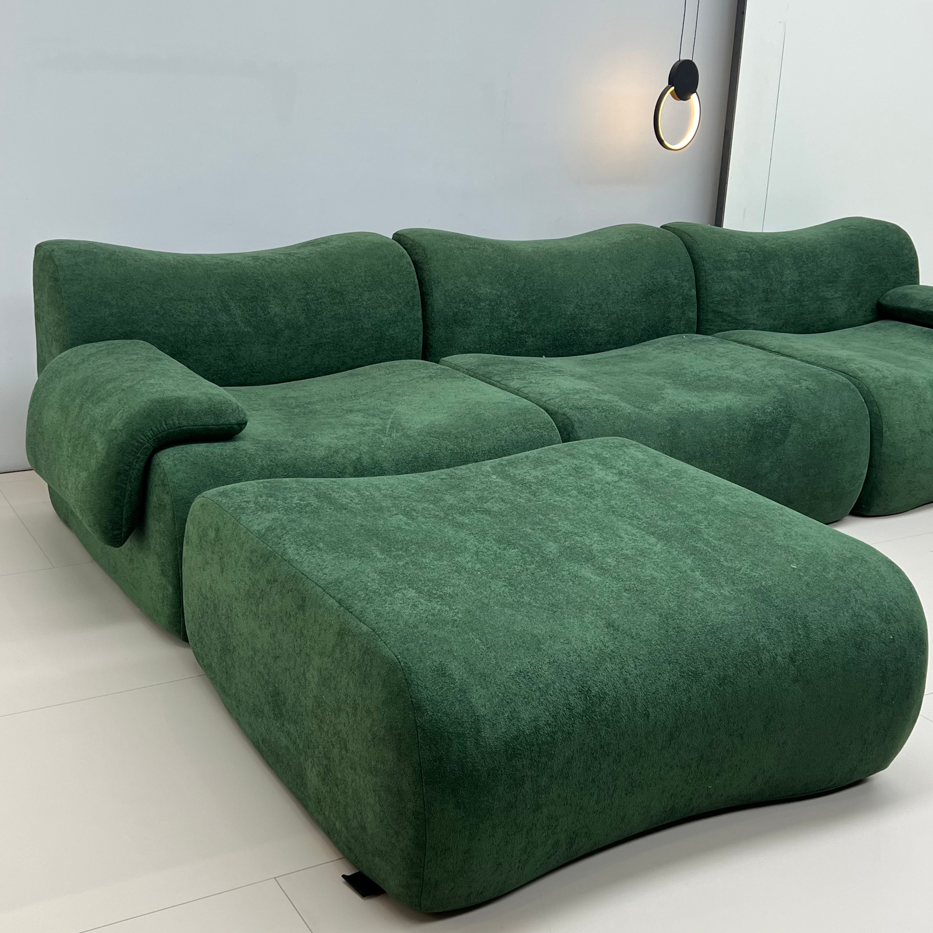 Smooth modular sofa